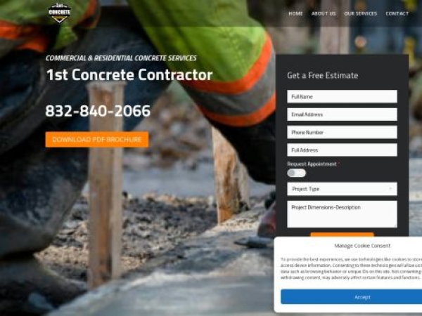 1stconcretecontractor.com