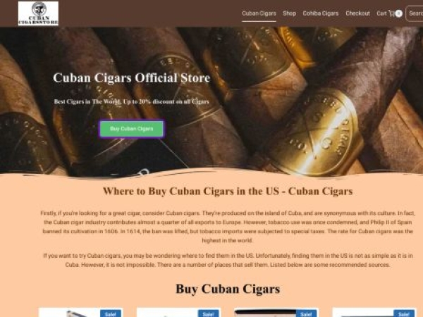 cubancigarsstore.com