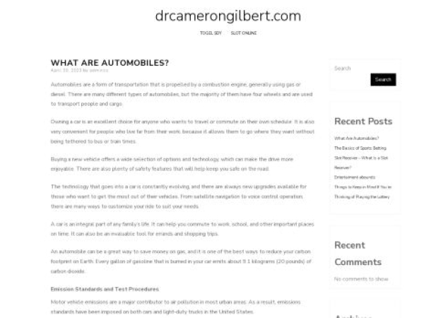 drcamerongilbert.com