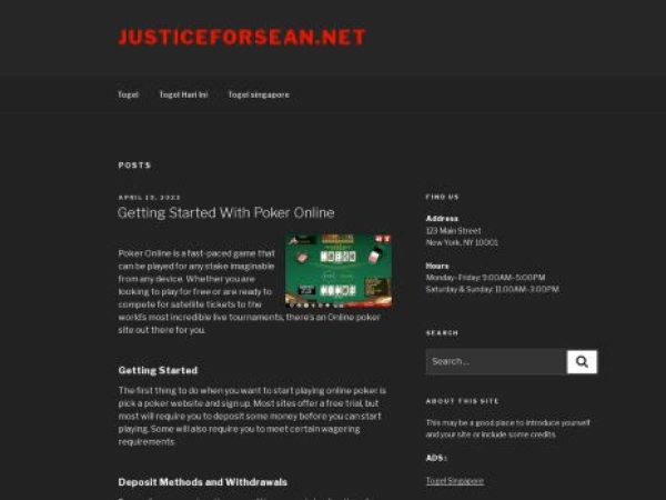 justiceforsean.net